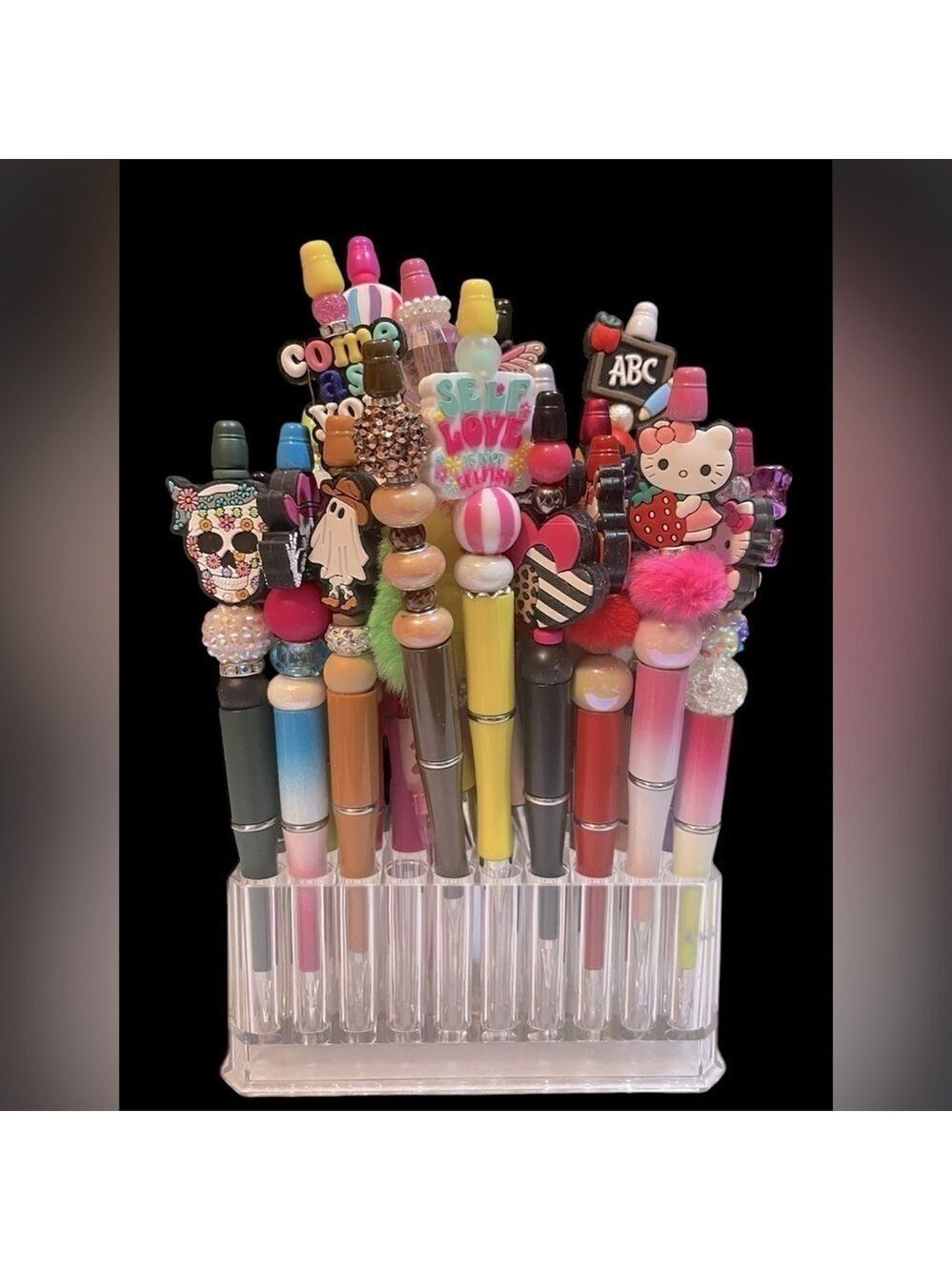 Mystery Handmade Beaded Pens or Keychains - Randomly Choose by Seller
